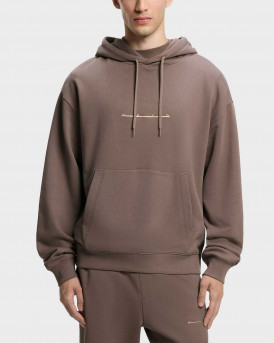 HUGO DATRIHOOD MEN'S COTTON HOODIE - 50568110 - BROWN