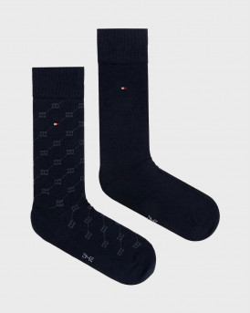 TOMMY HILFIGER ΑΝΔΡΙΚΕΣ ΨΗΛΕΣ ΚΑΛΤΣΕΣ 2 ΤΜΧ. - 701241991 - ΜΠΛΕ