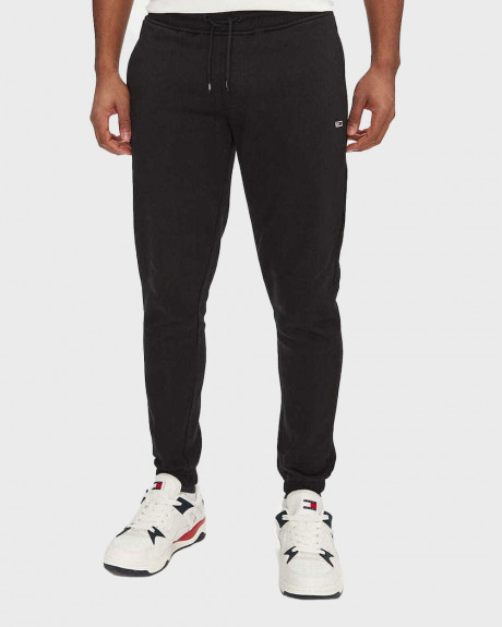 TOMMY JEANS S FLAG ΑΝΔΡΙΚΟ ΠΑΝΤΕΛΟΝΙ ΦΟΡΜΑΣ ΣΤΕΝΗ ΓΡΑΜΜΗ - DM0DM20473
