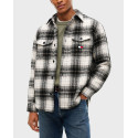 TOMMY JEANS TJM TARTAN CHECK ΑΝΔΡΙΚΟ ΚΑΡΟ OVERSHIRT - DM0DM23616 - ΜΑΥΡΟ