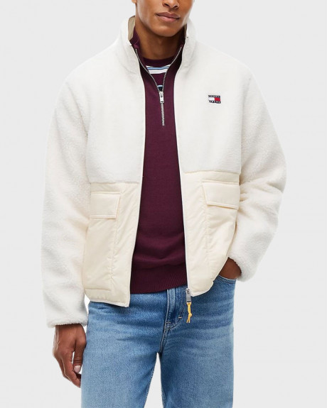 TOMMY JEANS MIX TEDDY ESSENTIAL ΑΝΔΡΙΚΗ ZAKETA - DM0DM23227