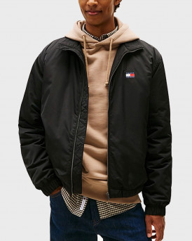 TOMMY JEANS TJM ESSENTIAL PADDED ΑΝΔΡΙΚΟ ΑΔΙΑΒΡΟΧΟ ΜΠΟΥΦΑΝ - DM0DM21936 - ΜΑΥΡΟ