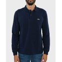LACOSTE ΑΝΔΡΙΚΗ ΜΑΚΡΥΜΑΝΙΚΗ ΠΟΛΟ ΜΠΛΟΥΖΑ - L1312 - ΜΠΛΕ