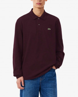 LACOSTE ΑΝΔΡΙΚΗ ΜΑΚΡΥΜΑΝΙΚΗ ΠΟΛΟ ΜΠΛΟΥΖΑ - L1312 - ΜΠΟΡΝΤΩ