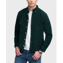 SUPERDRY D0 STUD CORDUROY ΑΝΔΡΙΚΟ ΜΑΚΡΥΜΑΝΙΚΟ ΚΟΤΛΕ ΠΟΥΚΑΜΙΣΟ - M4011044A - ΜΠΛΕ