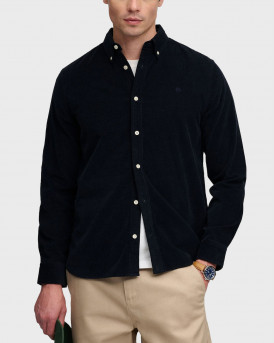 SUPERDRY D0 STUD CORDUROY ΑΝΔΡΙΚΟ ΜΑΚΡΥΜΑΝΙΚΟ ΚΟΤΛΕ ΠΟΥΚΑΜΙΣΟ - M4011044A - ΜΠΛΕ