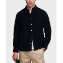 SUPERDRY D0 STUD CORDUROY ΑΝΔΡΙΚΟ ΜΑΚΡΥΜΑΝΙΚΟ ΚΟΤΛΕ ΠΟΥΚΑΜΙΣΟ - M4011044A - ΜΠΛΕ