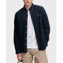 SUPERDRY PREPPY OXFORD ΑΝΔΡΙΚΟ ΜΑΚΡΥΜΑΝΙΚΟ ΠΟΥΚΑΜΙΣΟ - Μ4011247A - ΜΠΛΕ