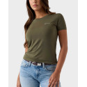 GUESS WOMEN'S T-SHIRT WITH RHINESTONES - W6YI12K3751 - BLACK