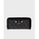 GUESS LINDSEY ΓΥΝΑΙΚΕΙΟ ΠΟΡΤΟΦΟΛΙ - SWSG9749146 LINDSEY - ΑΝΘΡΑΚΙ