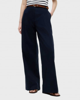 TOMMY HILFIGER ΓΥΝΑΙΚΕΙΟ ΨΗΛΟΜΕΣΟ  WIDELEG ΠΑΝΤΕΛΟΝΙ - Ww0WW50135 - ΜΠΛΕ
