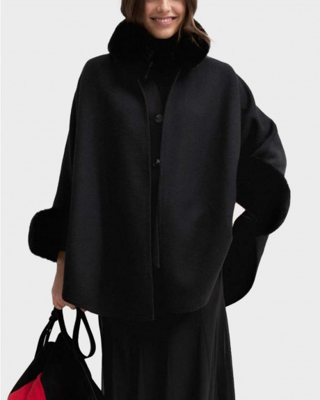 EMME BY MARELLA EMMAMICI WOMEN'S FUR CAPE - 26257360122