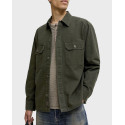 JACK & JONES JJECOLTON ΑΝΔΡΙΚΟ ΜΑΚΡΥΜΑΝΙΚΟ OVERSHIRT - 12298629 - ΜΑΥΡΟ