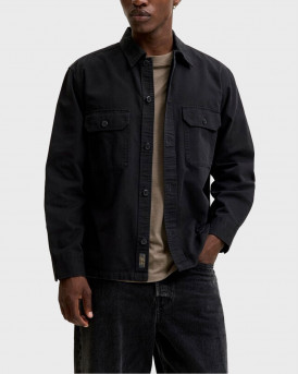 JACK & JONES JJECOLTON ΑΝΔΡΙΚΟ ΜΑΚΡΥΜΑΝΙΚΟ OVERSHIRT - 12298629 - ΜΑΥΡΟ