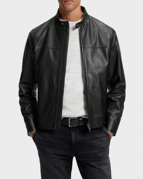 BOSS JOSLAY1 MEN'S LEATHER JACKET - 50566585