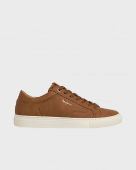 PEPE JEANS DROP ΑΝΔΡΙΚΑ SNEAKERS - PMS000480 - ΚΑΦΕ