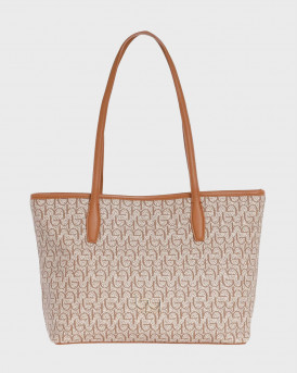 BY BYBLOS NOTREDAME WOMNE'S SHOULDER BAG - BYBS64A01 - BROWN