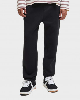 JACK & JONES BRADLEY UNCUFFED MEN'S TROUSERS - 12279134 - BLACK