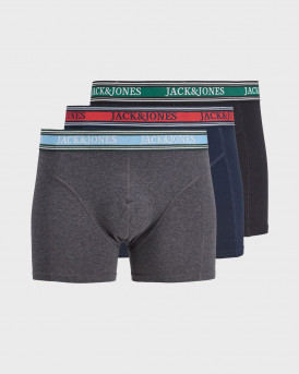 JACK & JONES JACFAZE ΑΝΔΡΙΚΑ ΜΠΟΞΕΡΑΚΙΑ ΣΕΤ 3 ΤΜΧ. - 12298672 - MULTI