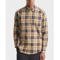 BARBOUR WETHERAM TAILORED ΑΝΔΡΙΚΟ ΠΟΥΚΑΜΙΣΟ ΚΑΡΩ - ΜSH4982 - ΜΠΕΖ