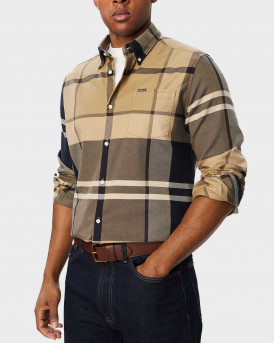 BARBOUR DUNOON SHADOW CLASSIC TARTAN ΑΝΔΡΙΚΟ ΠΟΥΚΑΜΙΣΟ ΚΑΡΟ - MSH4980 - ΜΠΕΖ