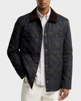 BARBOUR TARTAN ΑΝΔΡΙΚΟ ΚΑΠΙΤΟΝΕ ΜΠΟΥΦΑΝ - MQU1920 - ΛΑΔΙ