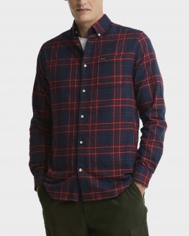 BARBOUR BROXBURN ΑΝΔΡΙΚΟ ΚΑΡΟ ΠΟΥΚΑΜΙΣΟ - MSH5849 - ΜΠΟΡΝΤΩ