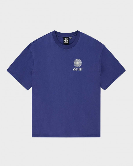 DEUS EX MACHINA STRATA MEN'S T-SHIRT WITH PRINT - D263UTS1360