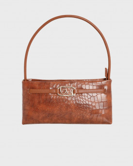 BY BYBLOS TENDERNES WOMEN'S SHOULDER BAG - BYBS25C01C - BROWN