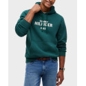 TOMMY HILFIGER ΑΝΔΡΙΚΟ ΦΟΥΤΕΡ ΜΕ ΚΟΥΚΟΥΛΑ - ΜW0MW44937 - ΜΑΥΡΟ