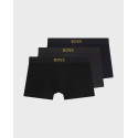 BOSS MEN'S COTTON BOXER BOXERS SET OF 3 - 50570030 - BEIGE