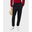 LACOSTE MEN'S TAPERED FIT FLEECE SWEATPANTS - XΗ8869 - BLACK