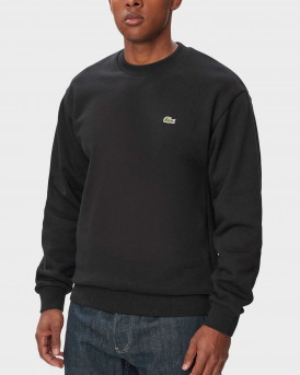 LACOSTE ΑΝΔΡΙΚΟ ΦΟΥΤΕΡ ΜΕ ΦΛΙΣ ΕΠΕΝΔΥΣΗ - SH8868 - ΜΑΥΡΟ