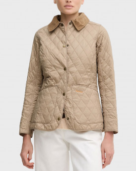 BARBOUR ANNANDALE QUILTED WOMEN'S SHORT JACKET - LQU0475 - BEIGE