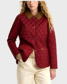 BARBOUR ANNANDALE QUILTED WOMEN'S SHORT JACKET - LQU0475 - RED