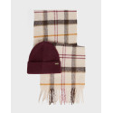 BARBOUR OLIVIA TARTAN ΣET ΣΚΟΥΦΟΣ ΚΑΣΚΟΛ - LGS0107 - ΜΠΟΡΝΤΩ