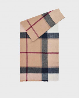 BARBOUR ROSEFIELD TARTAN ΓΥΝΑΙΚΕΙΟ ΚΑΣΚΟΛ - LSC0354 - ΜΠΕΖ