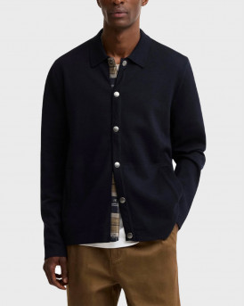 BARBOUR FLORCOMBE ΑΝΔΡΙΚΗ ΖΑΚΕΤΑ - MKN1738 - ΜΠΛΕ