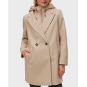 VERO MODA GRACE ΓΥΝΑΙΚΕΙΟ ΠΑΛΤΟ ΜΕ ΕΠΕΝΔΥΣΗ - 10332379 - ΜΠΕΖ