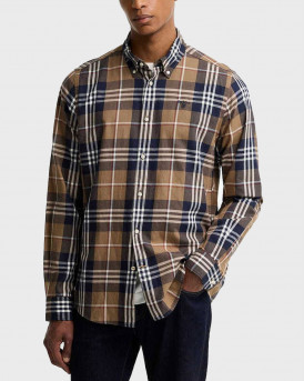 BARBOUR EDGAR ΑΝΔΡΙΚΟ ΚΑΡΟ ΠΟΥΚΑΜΙΣΟ - ΜSH5355 - ΜΠΕΖ