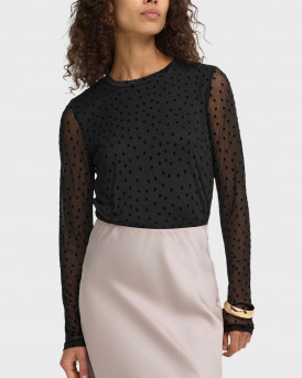 ONLY ONLNOVA WOMEN'S BLOUSE - 15357642 - BLACK