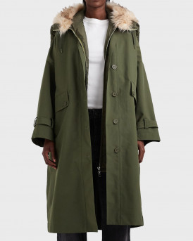 TOPSHOP TSHAILEY ΓΥΝΑΙΚΕΙΟ PARKA ΜΠΟΥΦΑΝ - 31001422 - ΧΑΚΙ