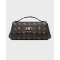GUESS EMELIE WOMEN'S BAG WITH SHOULDER STRAP - HWGP992819 - BROWN