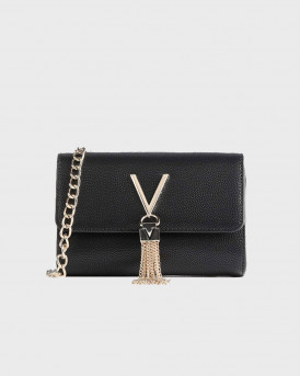 VALENTINO BAGS DIVINA WOMEN'S CROSSBODY BAG - MVBS1R403G - BLACK