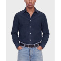 JACK & JONES JEFIELD ΑΝΔΡΙΚΟ ΜΑΚΡΥΜΑΝΙΚΟ ΚΟΤΛΕ ΠΟΥΚΑΜΙΣΟ - 12298525 - ΜΠΛΕ
