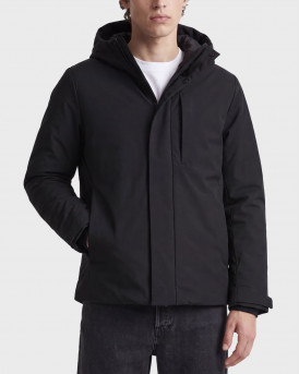 JACK & JONES PRKEEN MEN'S PUFFER JACKET - 12298866 - BLACK