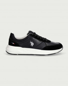 US POLO ASSN MEN'S SNEAKERS - PARKER001 - BLACK