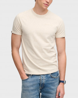 SUPERDRY ESSENTIAL COMPANY LOGO TEE ΑΝΔΡΙΚΗ ΚΟΝΤΟΜΑΝΙΚΗ ΜΠΛΟΥΖΑ - Μ1012465Α - ΜΠΕΖ