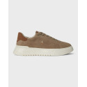 POLO RALPH LAUREN RLITE COURT MEN'S SUEDE SNEAKERS - 809P15729002 - BEIGE