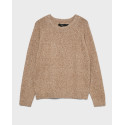 VERO MODA VMDOFFY WOMEN'S KNITTED PULLOVER REGULAR FIT - 10201022 - RED
